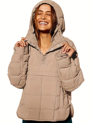 Ninthe™ Dames Gewatteerde Winterjas