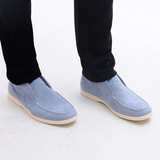 Mason | Slip On Mid Cut Heren Suède Loafer