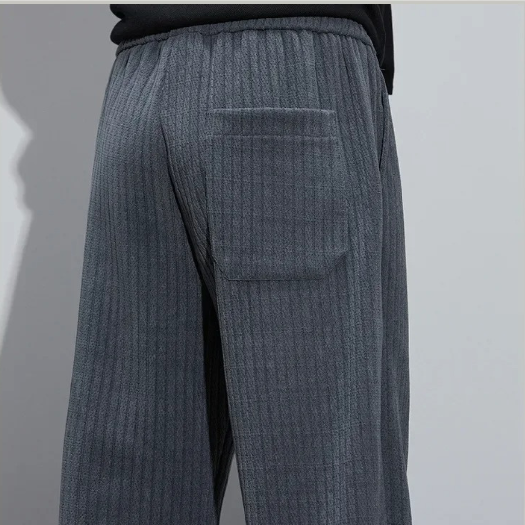 Theodore™ Trendy Wijde Herenbroek met Trekkoord