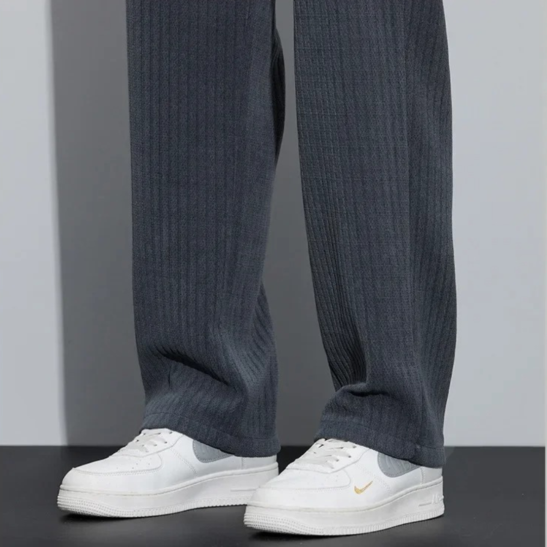 Theodore™ Trendy Wijde Herenbroek met Trekkoord