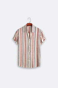 Zomerse Hemd met Strepenpatroon