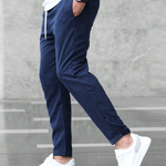 Atlden | Slim Fit Joggingbroek met Tunnelkoord