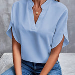 Losvallende™ Blouse | Split-Hals | Comfort en Stijl