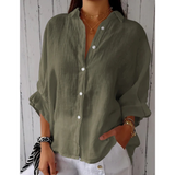 Emilie™ Dames Linnen Blouse
