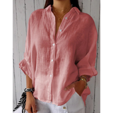 Emilie™ Dames Linnen Blouse