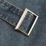 Diana | Cropped Wickeljacke van Denim – Modern en feminin