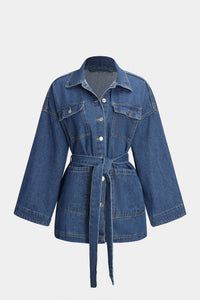 Emma | Getailleerde Denim-Jack – Modern en Veelzijdig