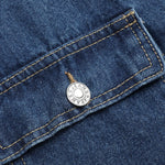Emma | Getailleerde Denim-Jack – Modern en Veelzijdig