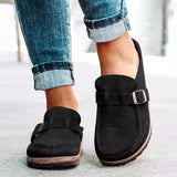 Fleurke™ Comfortabele Dames Loafers met Gespdetail