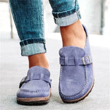 Fleurke™ Comfortabele Dames Loafers met Gespdetail