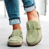 Fleurke™ Comfortabele Dames Loafers met Gespdetail