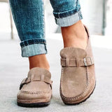Fleurke™ Comfortabele Dames Loafers met Gespdetail