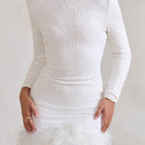 Claudia | Minikleed met Verenrand