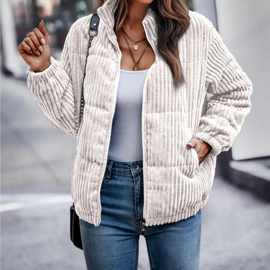 Tessa™ Zachte Corduroy Damesjas