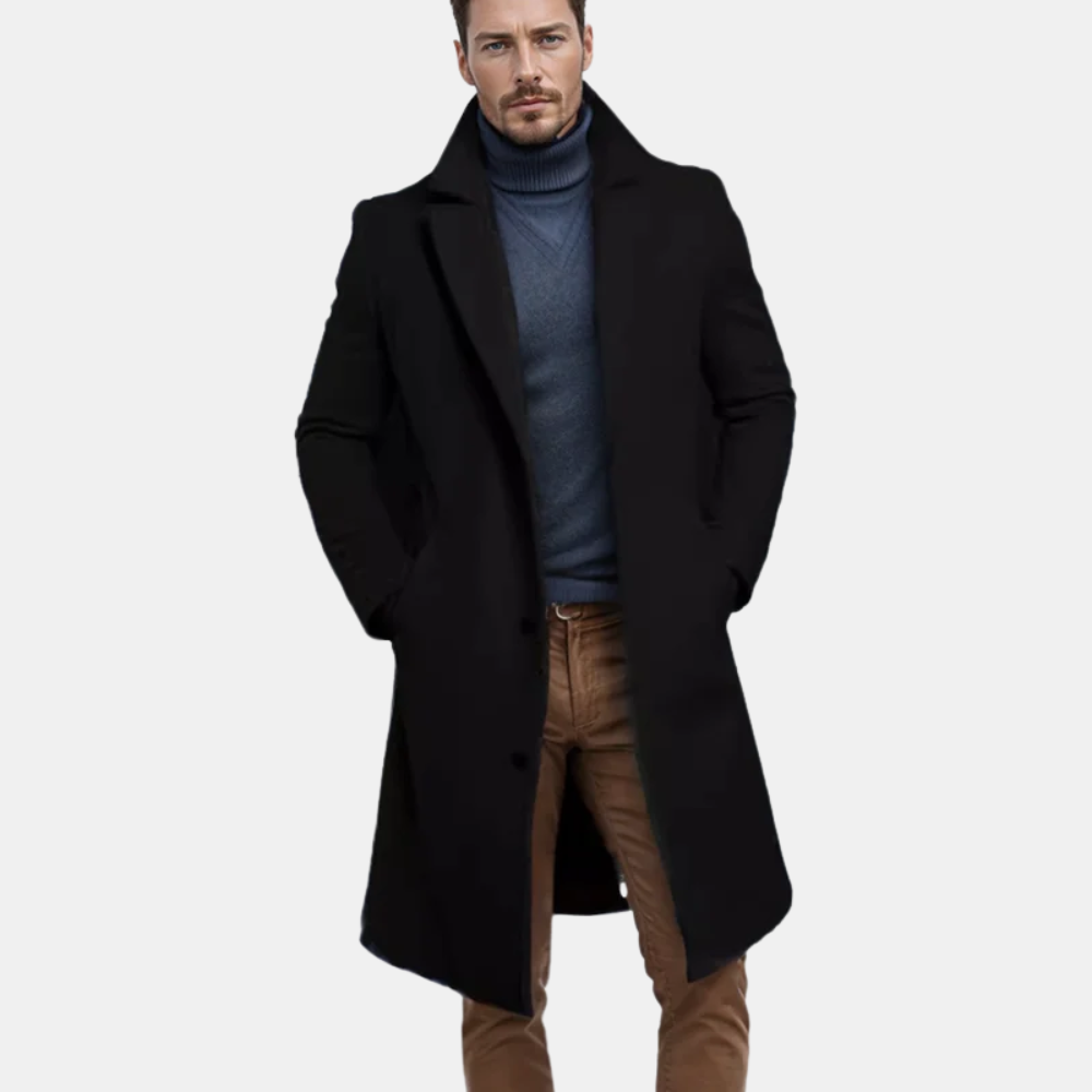 Jip™ Heren Overjas in Wolmix