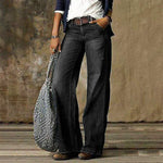 Louna™ Vintage Wide-Leg Spijkerbroek