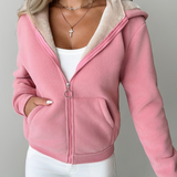 Noorje™ Warme Fleece Hoodie met Capuchon