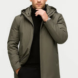 Parka Heren | Minimalistisch | Met Capuchon | Winter | Comfortabele pasvorm | Ideaal voor koude dagen