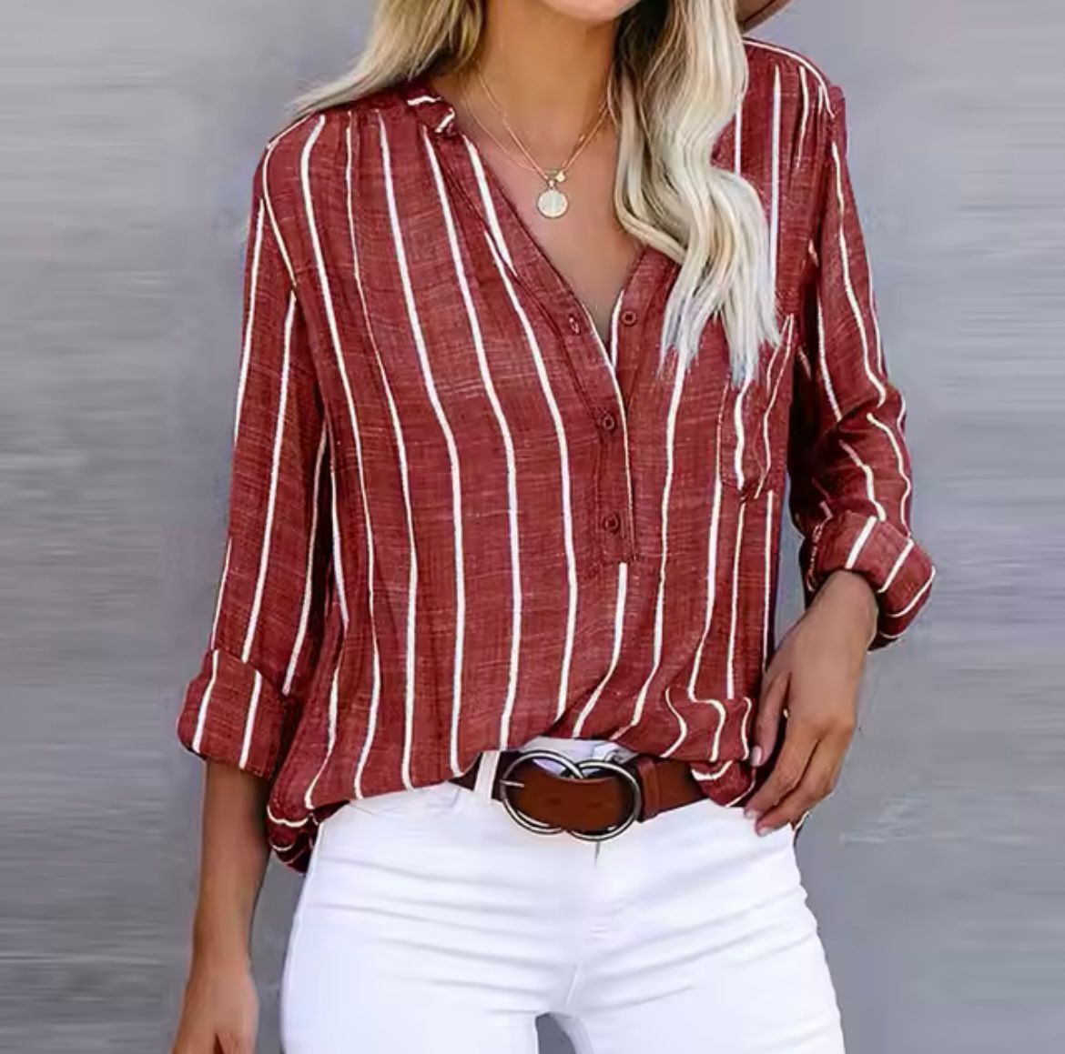 Lise™ Elegante Zomerblouse