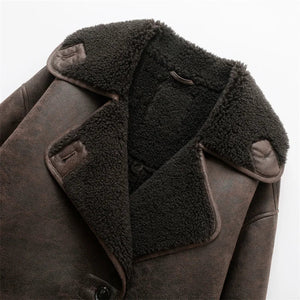 Kiara | Stijlvolle Jack met Kunstleer- en Fleece-Details