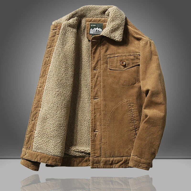 Eduard™ Heren Sherpa Gevoerde Winterjas