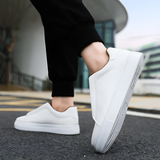 Alexander | Hoogwaardige witte herensneaker van leer