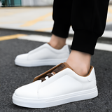Alexander | Hoogwaardige witte herensneaker van leer