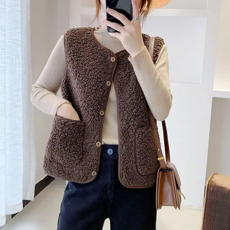 Teddy™ Gilet | Zacht Pluche | Warm en Stijlvol