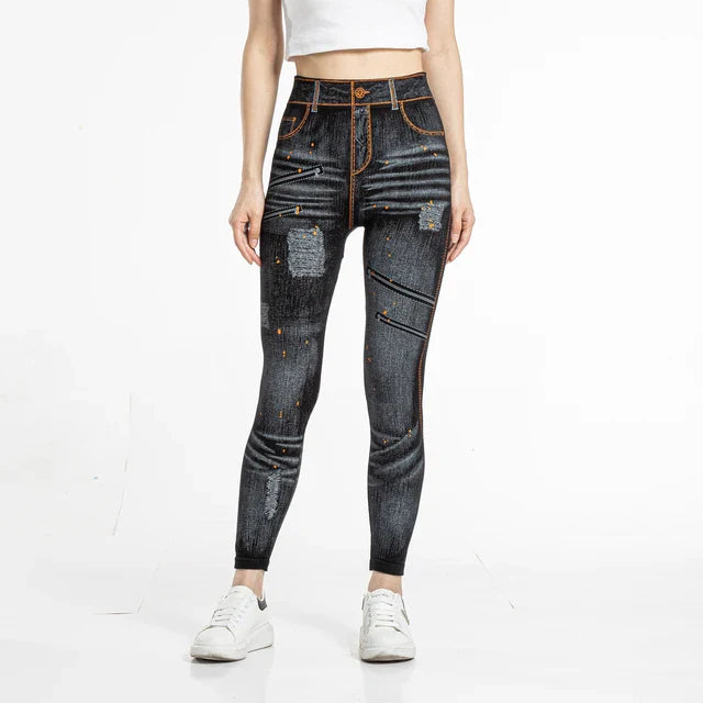 Legging™ met Print | Hoge Taille | Stretch en Comfort