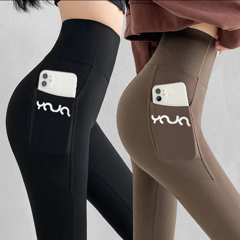 Sarah | Sportieve Dames-Leggings met Zak voor Onderweg