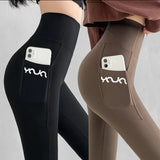 Sarah | Sportieve Dames-Leggings met Zak voor Onderweg