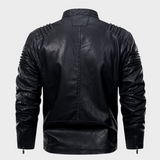 Noud™ Heren Leren Bikerjack