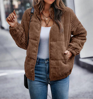Tessa™ Zachte Corduroy Damesjas