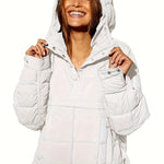Ninthe™ Dames Gewatteerde Winterjas