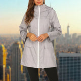 Amke™ Stijlvolle waterdichte dames regenjas