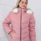 Eliane™ Warme Gewatteerde Winterjas