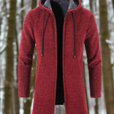 Floris™ Stijlvolle Lange Hoodie Jas