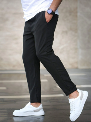 Atlden | Slim Fit Joggingbroek met Tunnelkoord