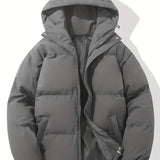 Casual Donsjas met Capuchon - Jas Heren - Winter - Regular Fit