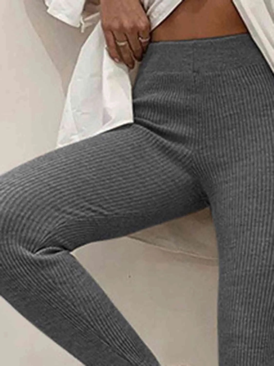 Clara | Geribbelde Mid-Waist-Leggings – Comfort en Stijl voor Elke Dag