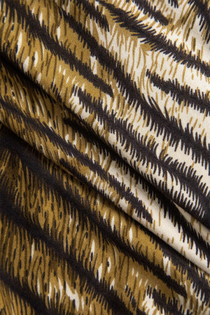 Leona | Elegante Luipaard-Print Midi-jurk – Wild & Stijlvol