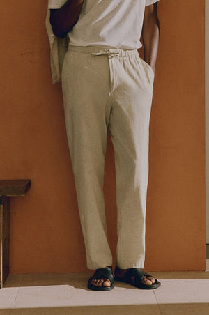 Heren-Casualbroek met Koord – Minimalistische Look in Meerdere Kleuren