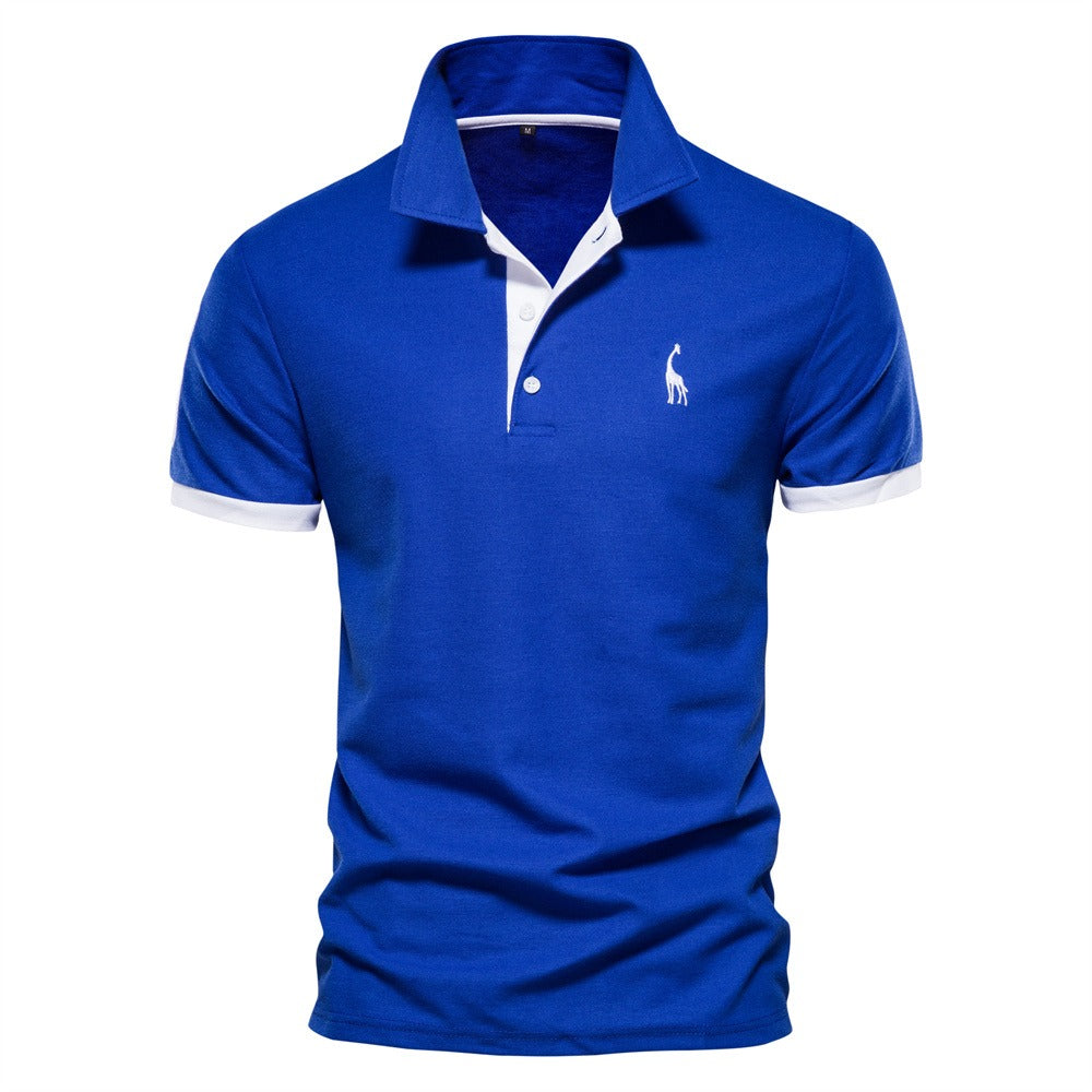 Berake | Tweekleurig Polo met sportief accent-ontwerp