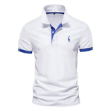 Berake | Tweekleurig Polo met sportief accent-ontwerp