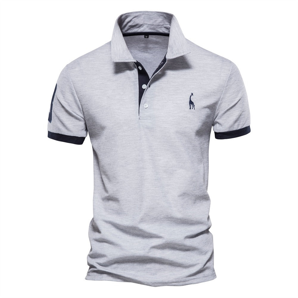 Berake | Tweekleurig Polo met sportief accent-ontwerp