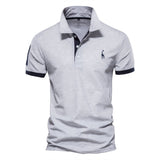 Berake | Tweekleurig Polo met sportief accent-ontwerp