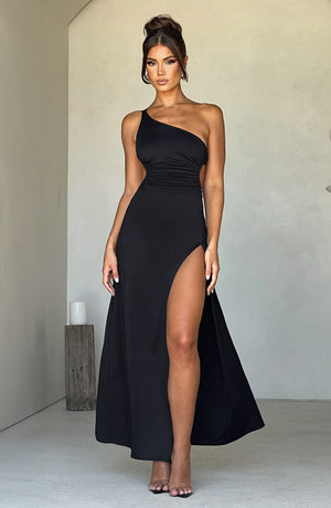 Frieda | Verleidelijk One-Shoulder Avondjurk – Elegantie ontmoet sensualiteit