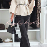 Gemma™ Elegante Cape-Stijl Top voor Dames