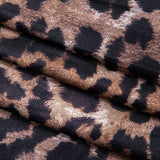 Amelie | Verleidelijk Leopard Maxikleed – Sensuele Look met Beinsplit