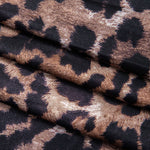 Amelie | Verleidelijk Leopard Maxikleed – Sensuele Look met Beinsplit